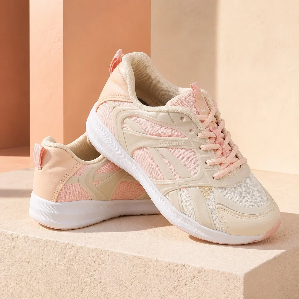 NWOB Girls Lightweight Lace-up Sneakers size EU34 UK2 US 3